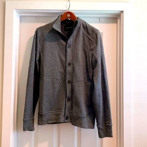 Men’s Grey Sweater Jacket